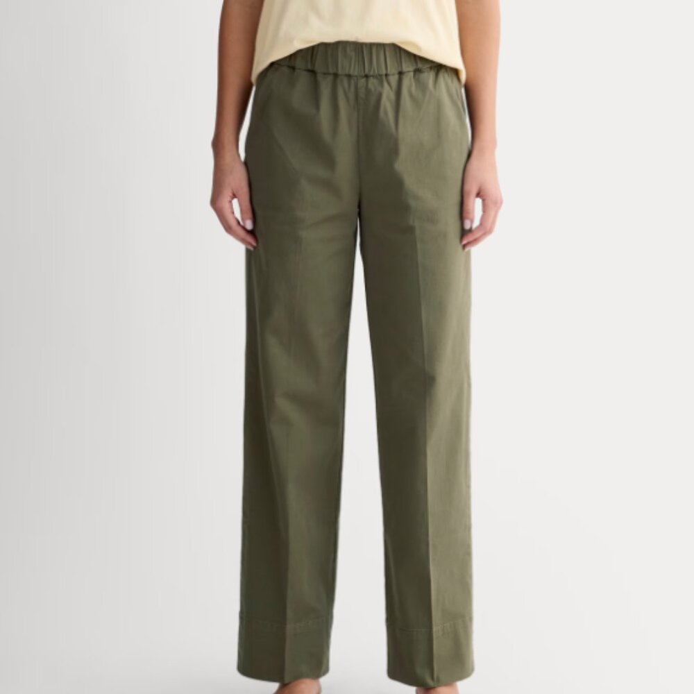Everlane Easy Pant, Green
